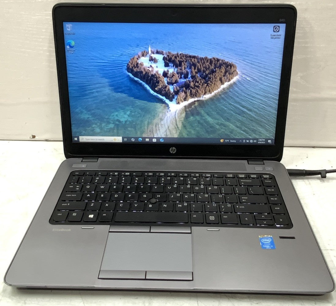 HP EliteBook 840 G1 Intel i7-4600U 2.1GHz 4GB RAM 500GB HDD | Windows 10 Pro