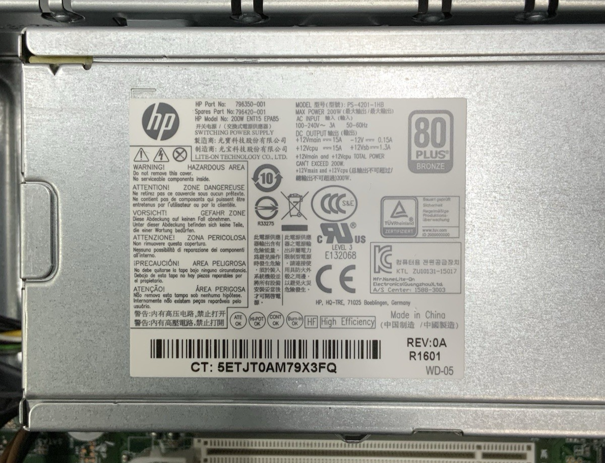 HP EliteDesk 800 G2 SFF Intel i5-6500 3.2GHz 4GB RAM 500GB HDD | Windows 10 Pro