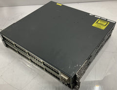 Lot of 2 Cisco Catalyst 3750-E Series WS-C3750E-48TD C3K-PWR-265WAC