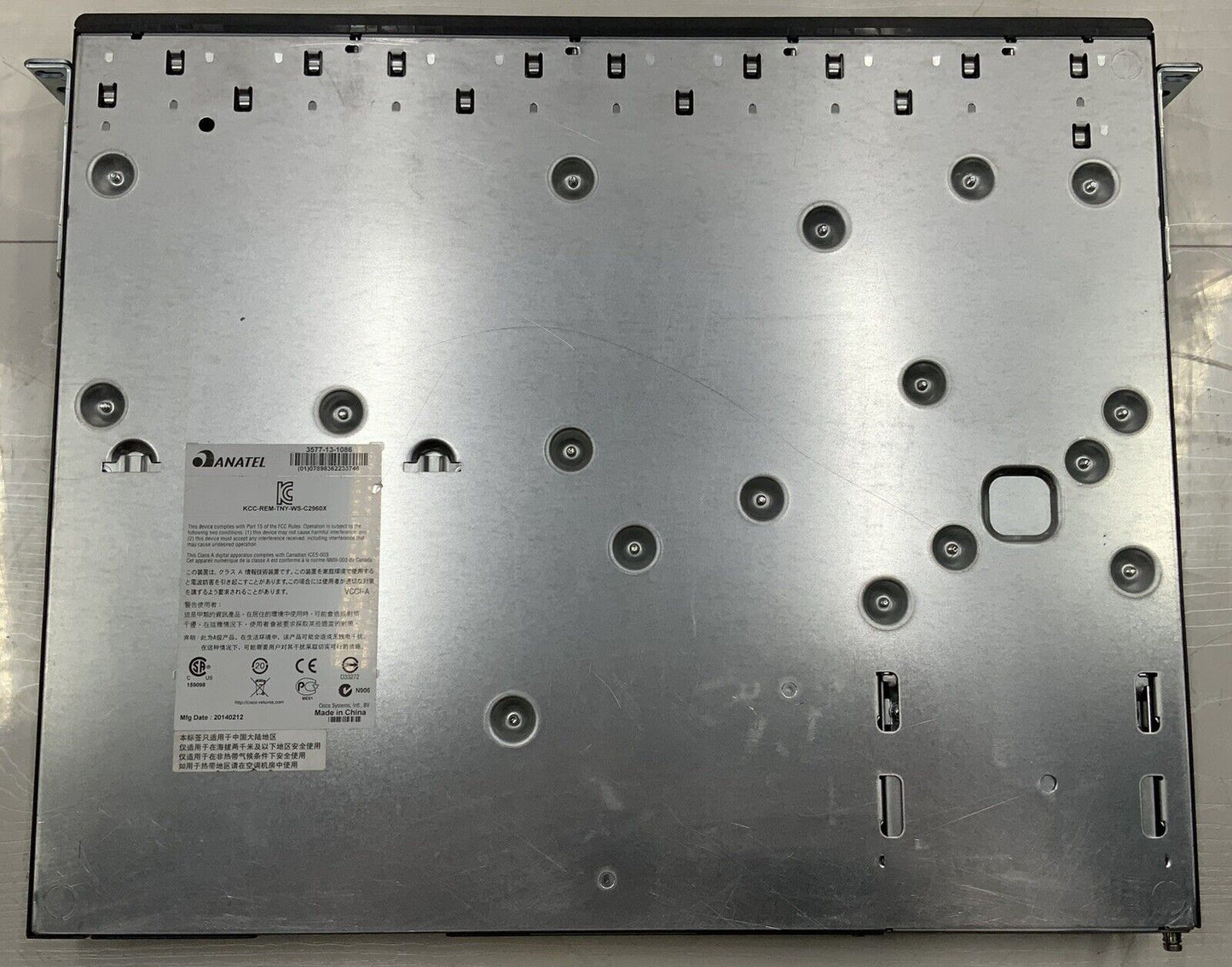 Cisco Catalyst WS-C2960X-48LPD-L 48-Port Switch w/2xSFP+
