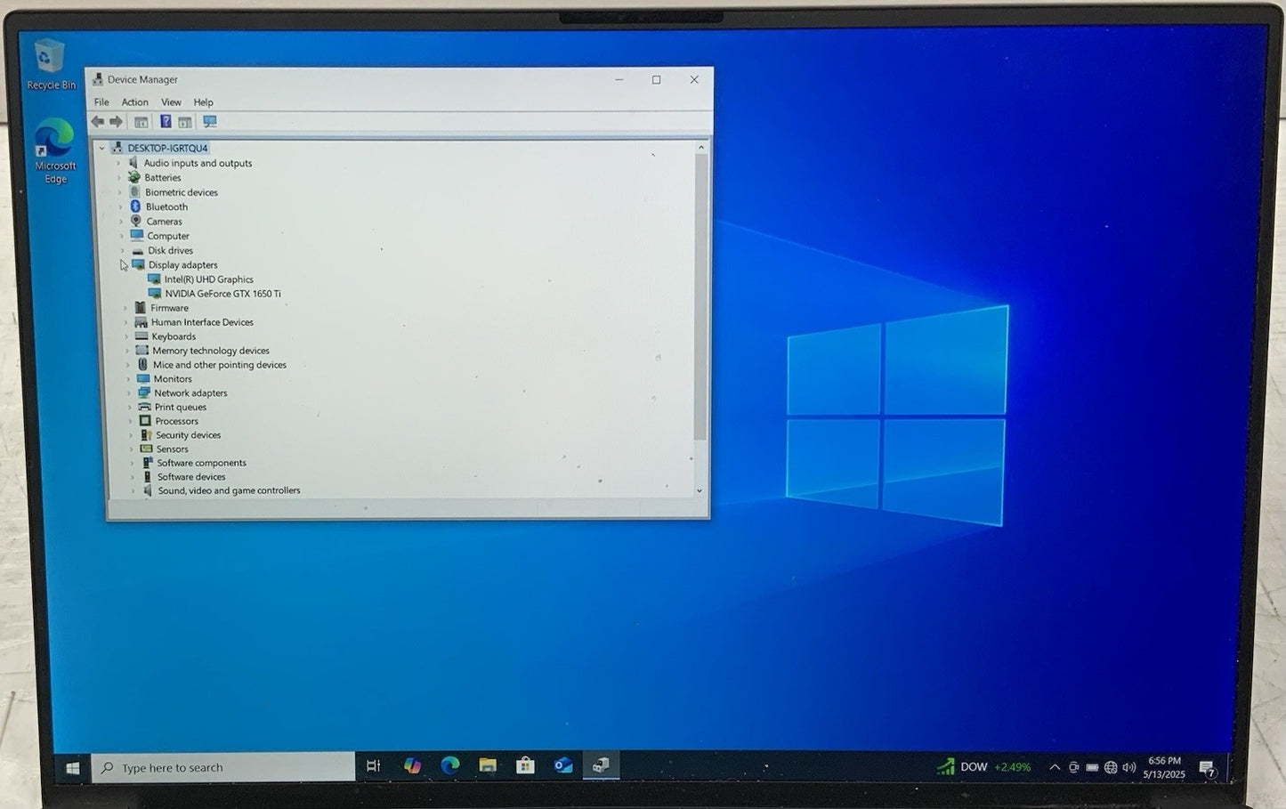 DELL XPS 15 9500 15.6" i7-10875h 2.30GHz 32GB RAM 512GB SSD Nvidia GTX 1650 Ti