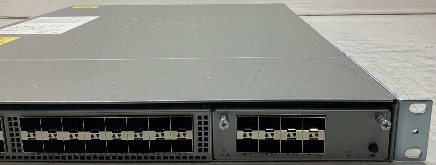 Cisco Catalyst WS-C4500X-F-32SFP+ V06 Switch w/ Dual Power & C4KX-NM-8SFP