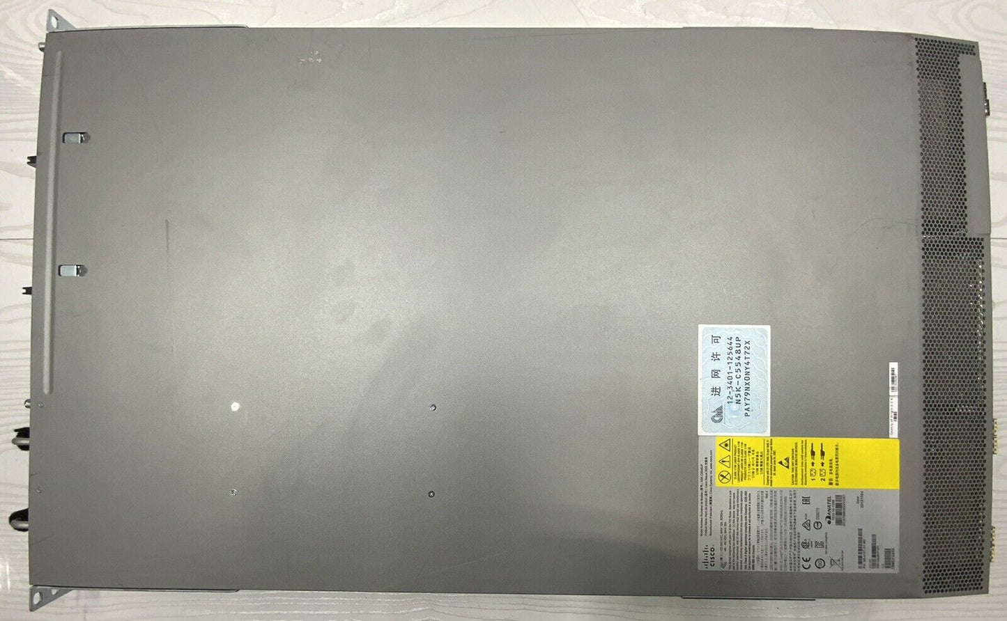 Lot of 2 Cisco Nexus N5K-C5548UP 32-Port 10GbE SFP+ Fibre Channel Switch
