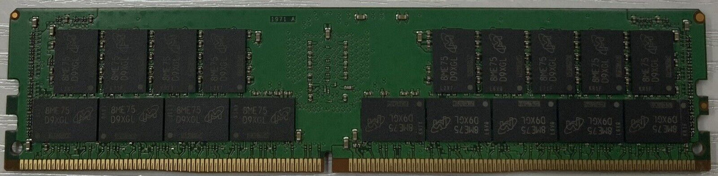 Lot of 12 Micron 16GB PC4-21300 DDR4-2666V Server Memory MTA36ASF2G72PZ-2G6E1