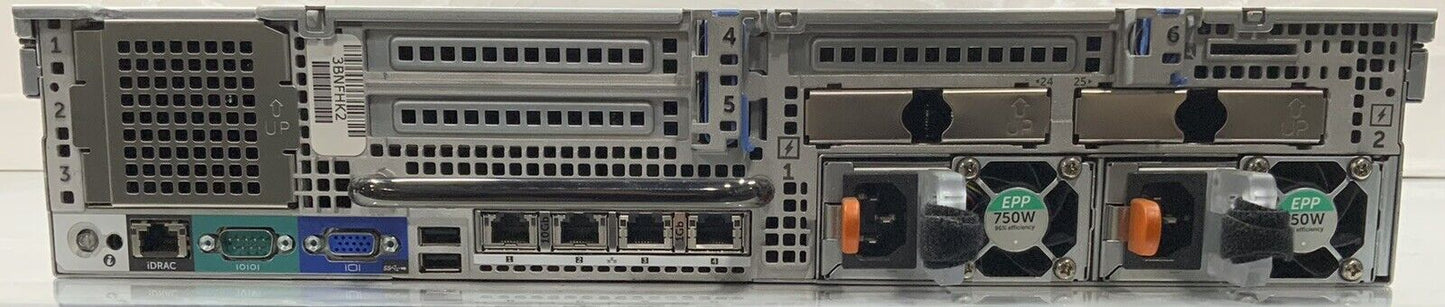 Dell PowerEdge R730xd Server Xeon E5-2667v4 3.2Ghz 16x 32GB DDR4 512GB Ram H730P