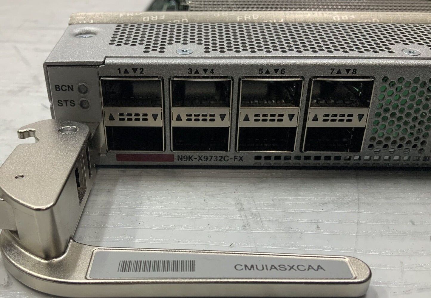 Cisco Nexus N9K-X9732C-FX V01 32-Port Line Card CMUIASXCAA 800-47866-01