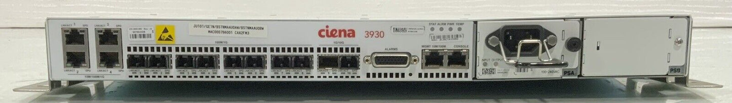CIENA 3930 ETHERNET SERVICE DELIVERY SWITCH 170-3930-900