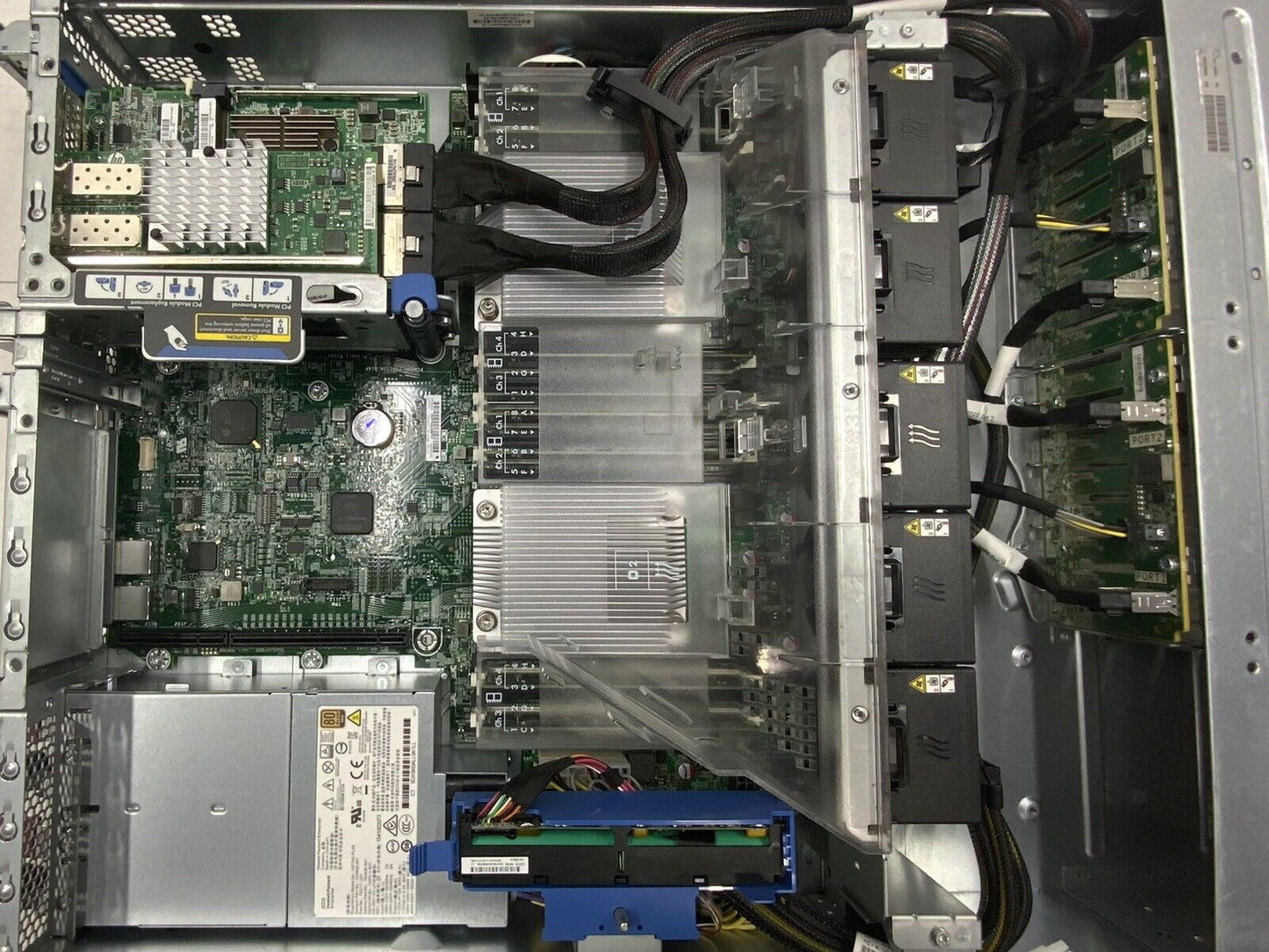 HP ProLiant DL180 G9 2x E5-2630 v3 2.4GHz/ 64GB/ P840 Controller/No Drives