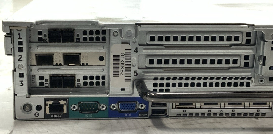 Dell Poweredge R730 16-Bay Server Intel Xeon E5-2667 20.9TB 128GB RAM 2xPSU E31S