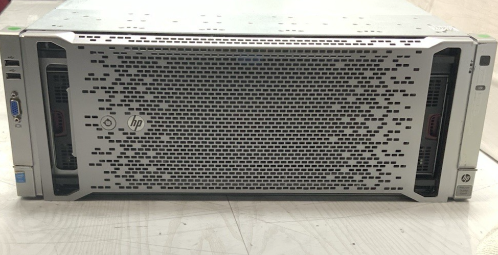 HP ProLiant DL580 Gen9 Server 4x E7-8890 v3 2.5GHz 768GB RAM SN1100Q | NO HDDs