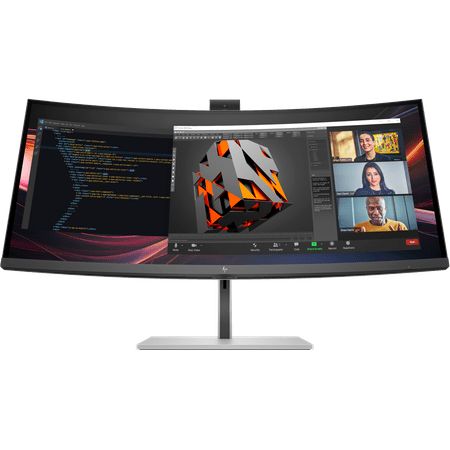 HP I HP Series 7 Pro 34 inch WQHD Conferencing Monitor - 734pm 34 WQHD (3440 x 1440) - 8K157AA#ABA