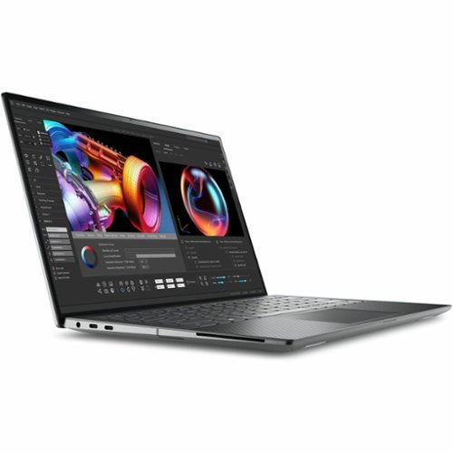 Dell - Precision 5000 14" - Intel Core Ultra 7 with 32GB Memory - 1 TB SSD - Aluminum Titan Gray/Gray - JJC7N