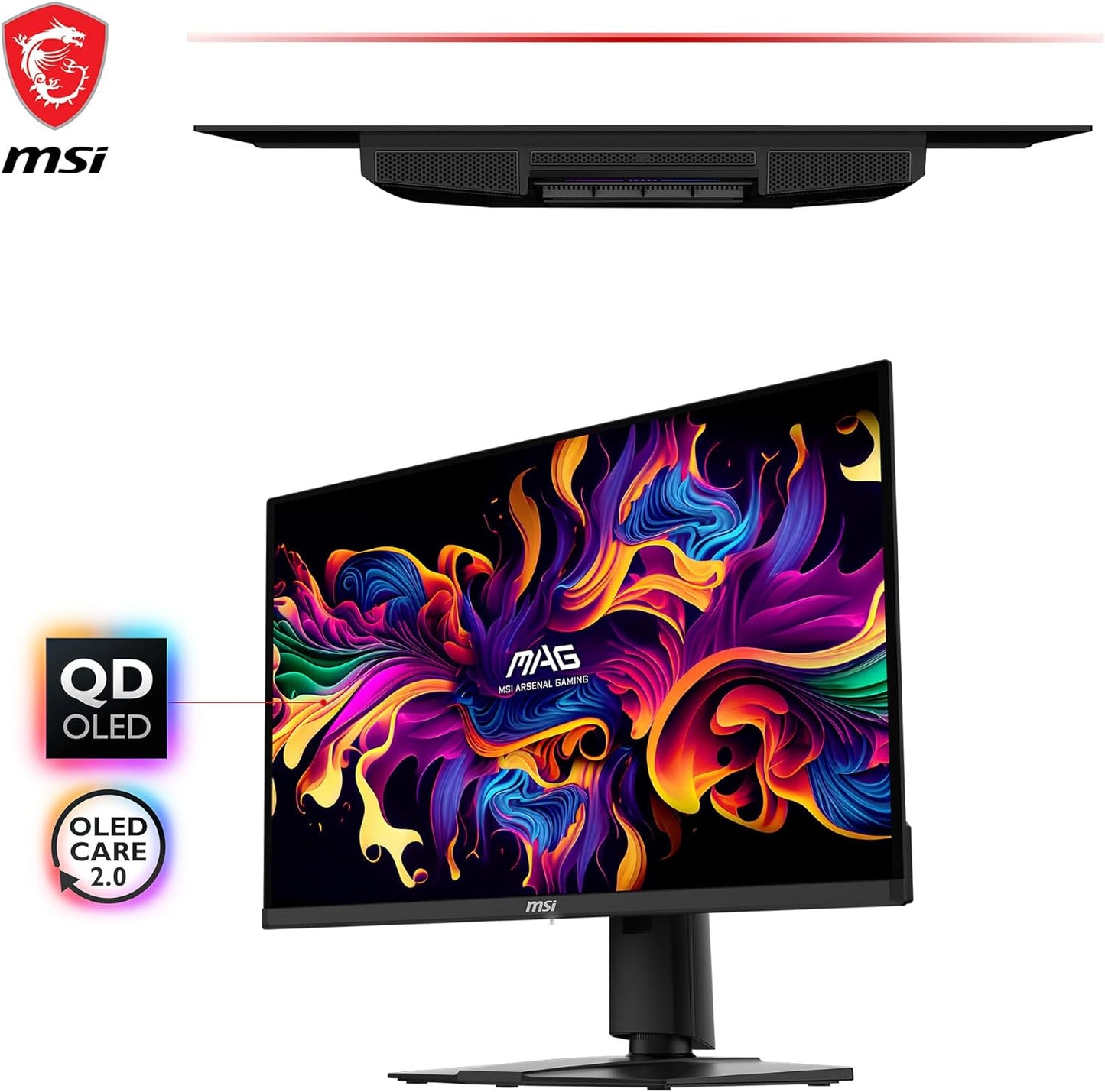 MSI MAG 271QPX 27" Class WQHD Gaming OLED Monitor - 16:9