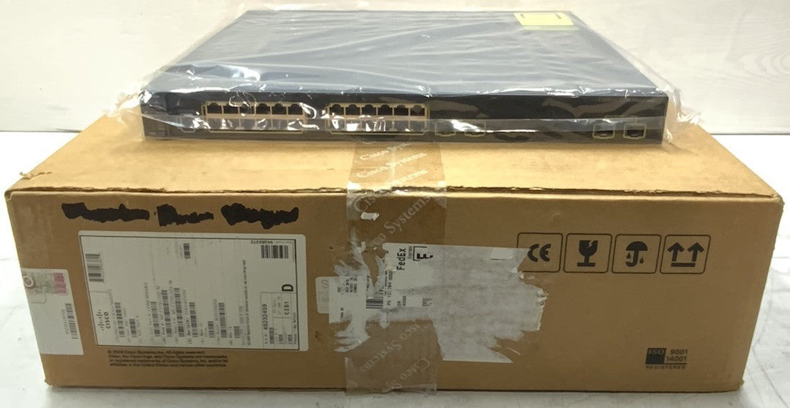 Cisco Catalyst Metro 24-Port RJ45 SFP IP Base Ethernet Switch | ME-C3750-24TE-M