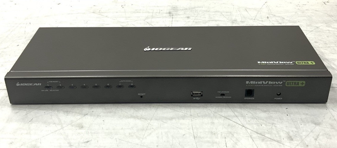 IOGEAR 8-Port USB PS/2 VGA KVM Switch | GCS1808