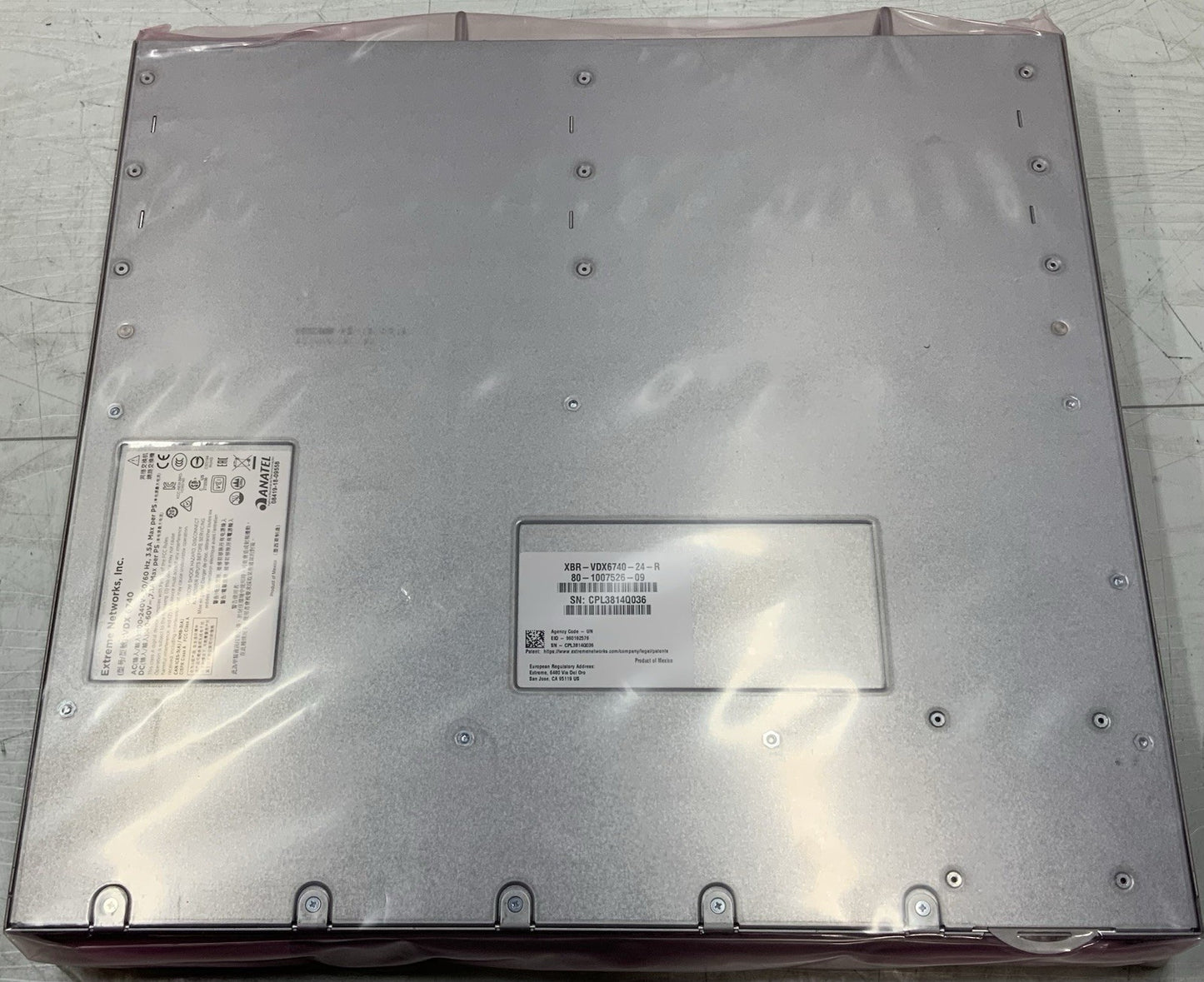 Extreme Networks VDX 6740 XBR-VDX6740-24-R Gigabyte Ethernet SFP - New