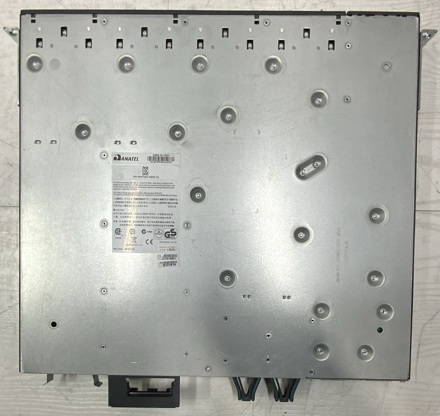 Cisco 48-Port Gigabit Ethernet POE+ Switch | WS-C3750X-48P-S, C3KX-NM-1G