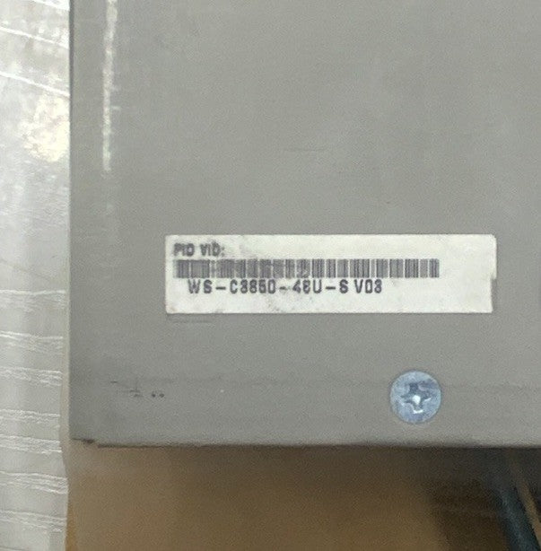 Cisco Catalyst 3850 48-Port RJ45 UPoE IP Base Switch | WS-C3850-48U-S