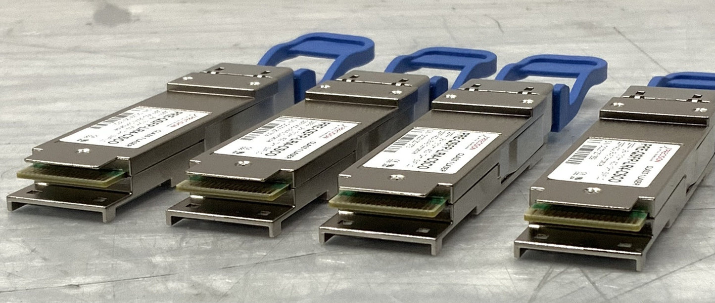 Lot of 4 Precision 40Gbs QSFP LR4 10km Transceiver Modules | PRE-QSFP-LR4-CSCO