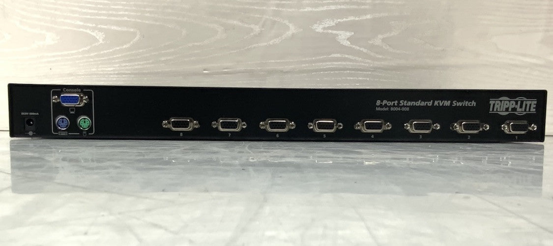 Tripp-Lite 8-Port Standard KVM Switch | B004-008