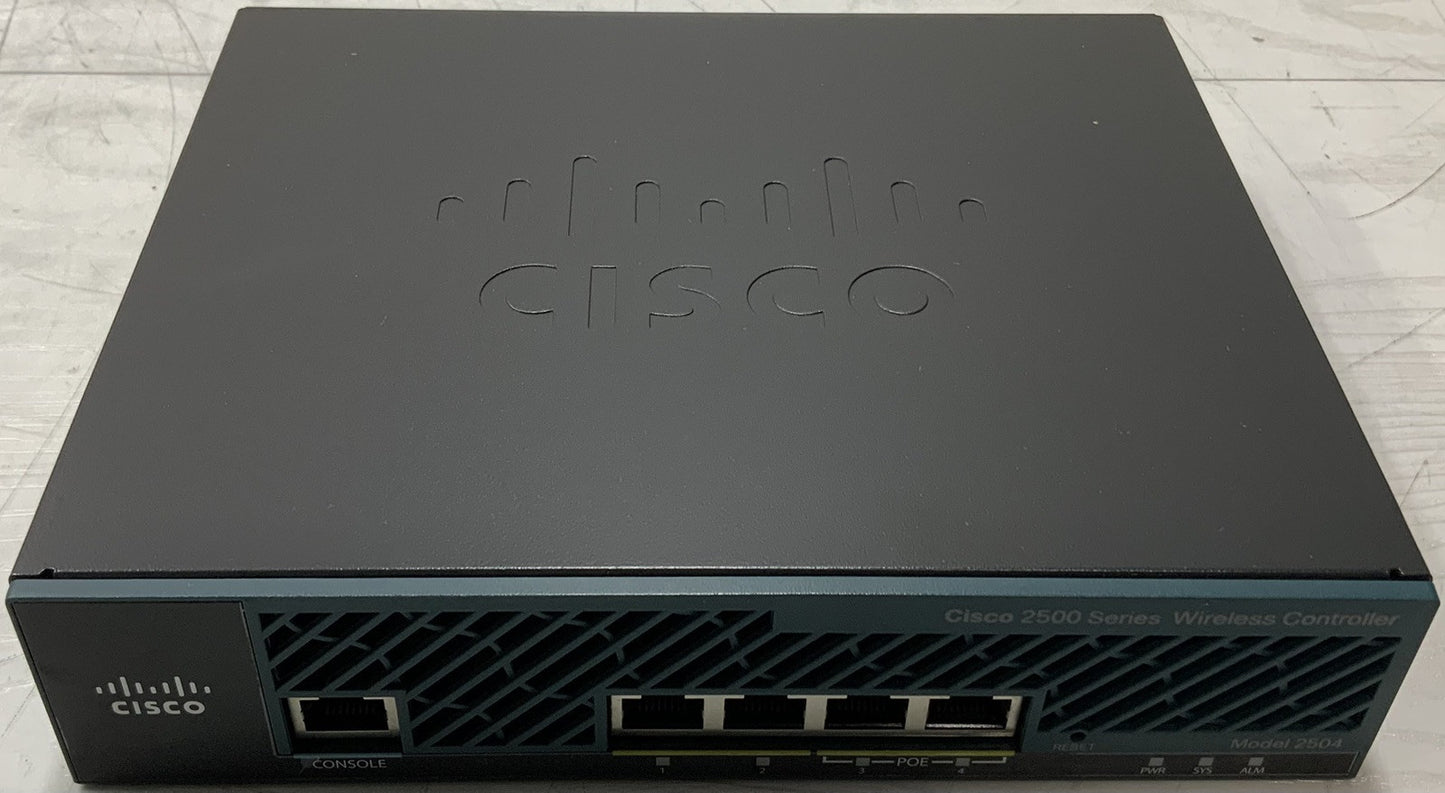 Cisco AIR-CT2504-25-K9 Wireless LAN Controller 25AP AIR-CT2504-25 w/PWR