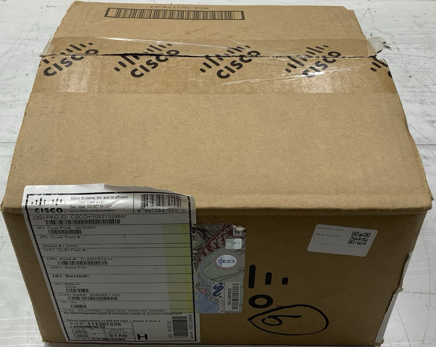 Cisco Catalyst C-ANT9101= Omnidirectional Wi-Fi Antenna