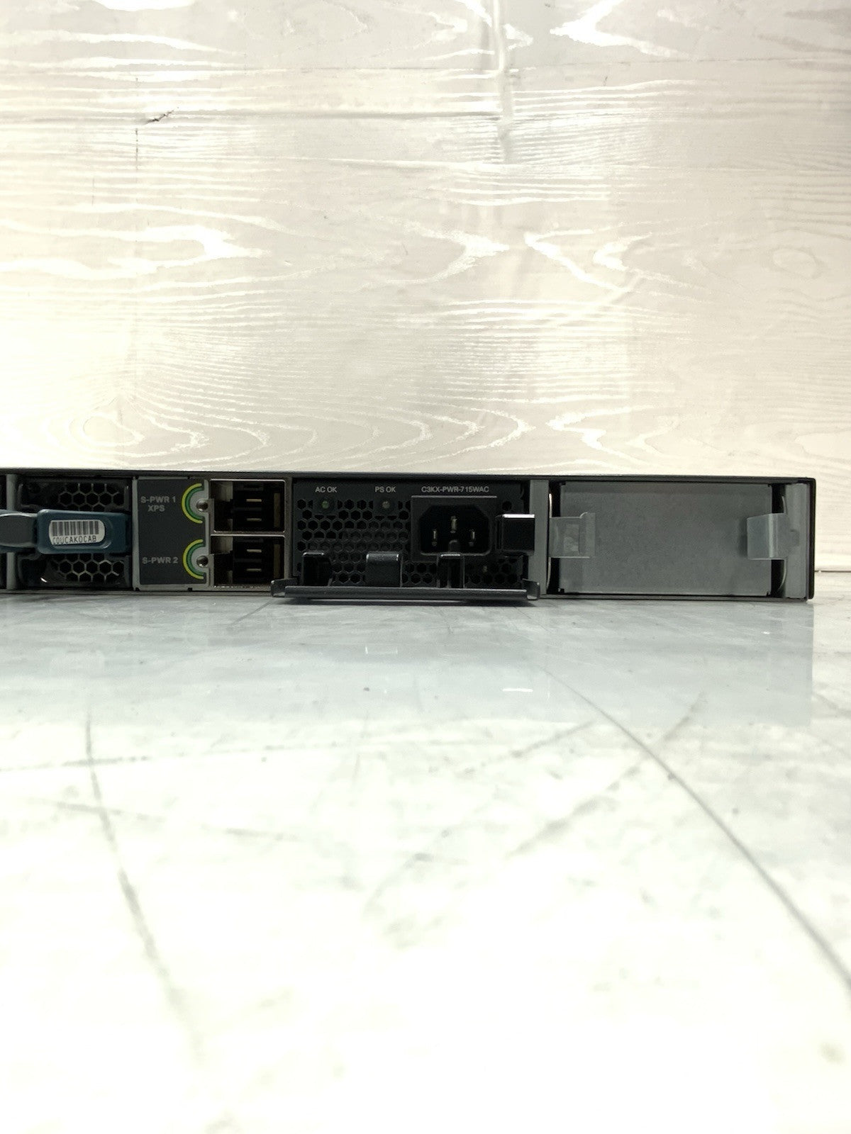 Cisco 48-Port Gigabit Ethernet POE+ Switch | WS-C3750X-48P-S, C3KX-NM-1G