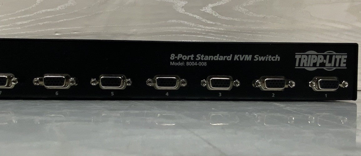 Tripp-Lite 8-Port Standard KVM Switch | B004-008