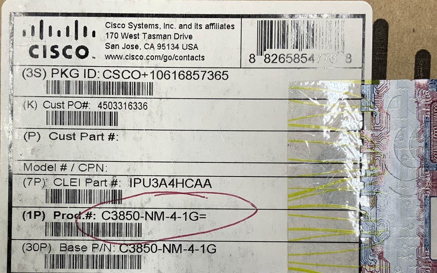 Cisco 1G 4-Port Catalyst 3850 Network Expansion Module | C3850-NM-4-1G