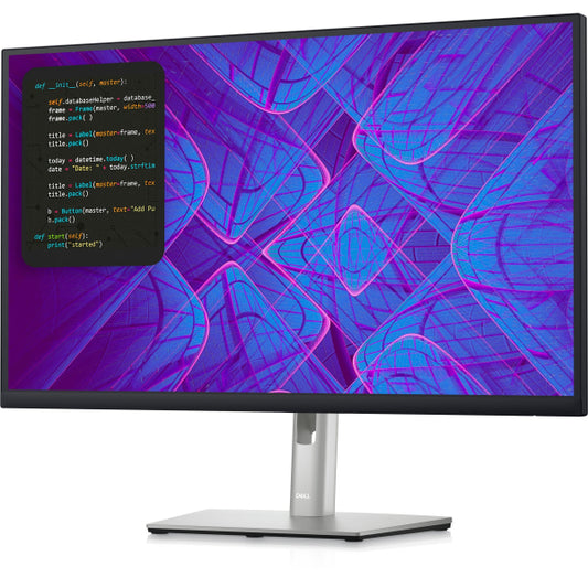 Dell - 27" LCD Monitor (DisplayPort, USB, HDMI) - Black, Silver
