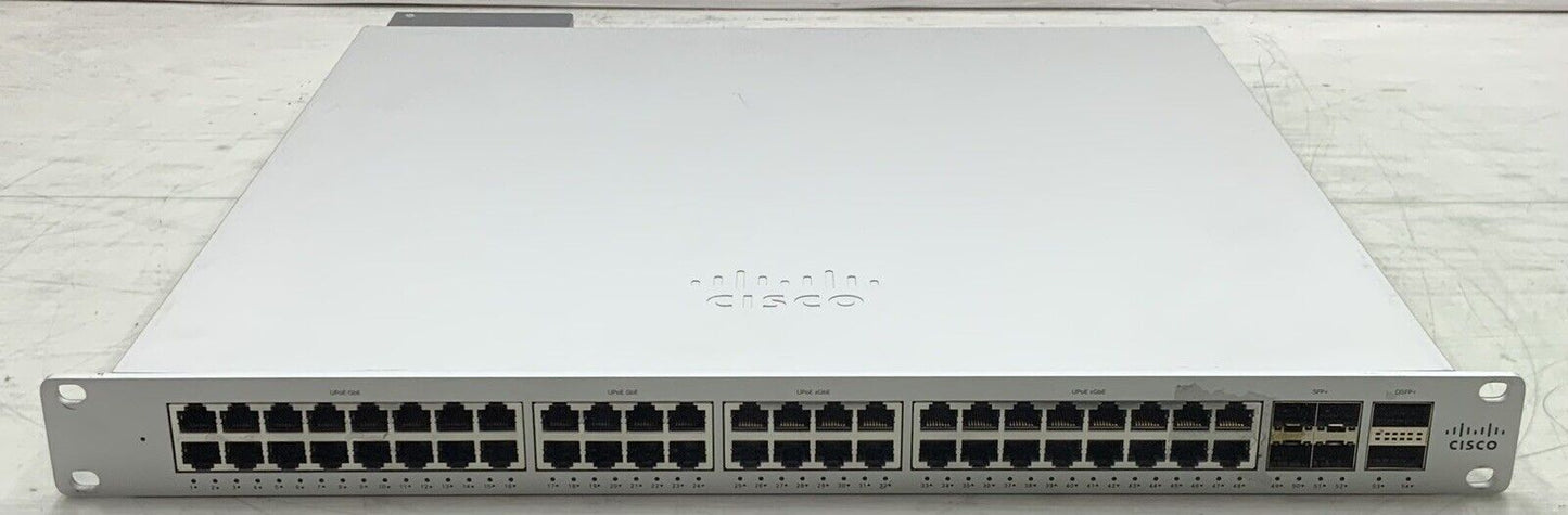 Cisco Meraki MS355-48X2-HW 48-Port UPoE Switch 4xSPF+ 2xQSFP+ UNCLAIMED 1 PSU