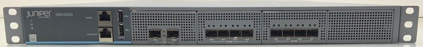 SRX4100 Juniper Networks 8-Port 10G SFP+ Secure Services Gateway Appliance