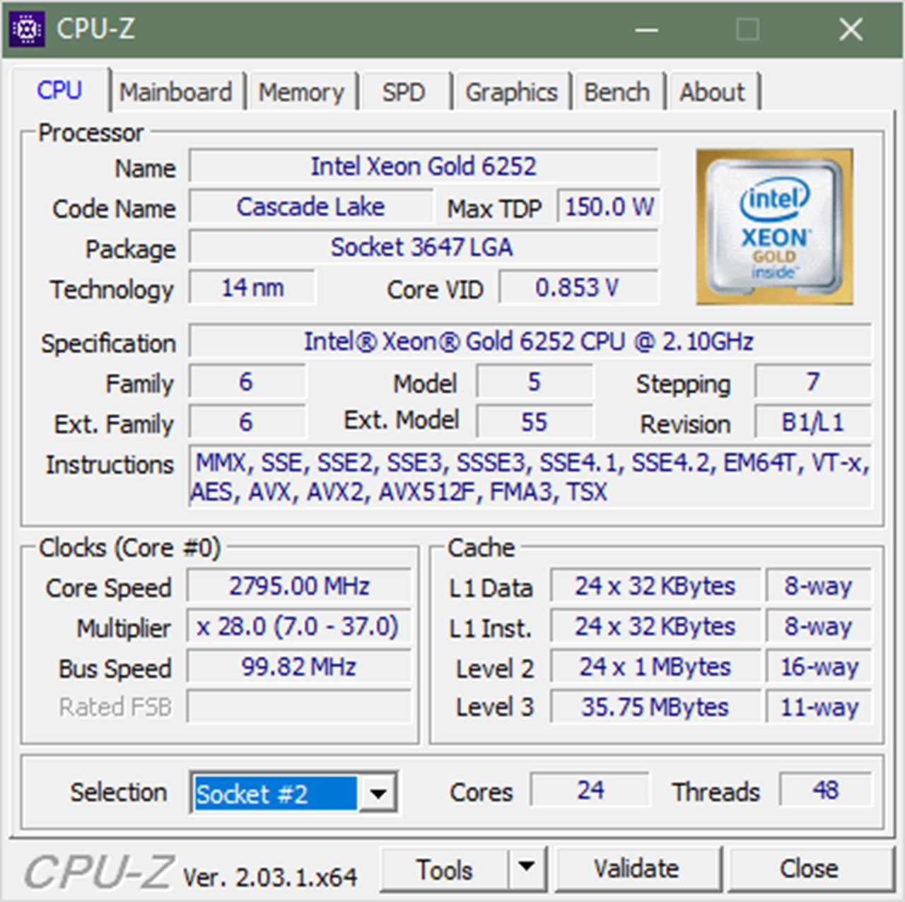 Dell PowerEdge R740XD , 2x Gold 6252, 384GB DDR4, 6x 960GB SSD, 2x 240GB SSD