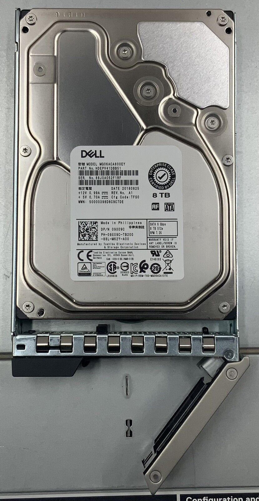 Dell R540 1x Intel Xeon Silver 4110 2.10 GHz 32GB DDR4 RAM 6x 8TB PERC H730P