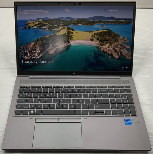 HP ZBook Firefly G8 15" Intel i7-1185G7 32GB RAM 1TB SSD T500 Win10Pro