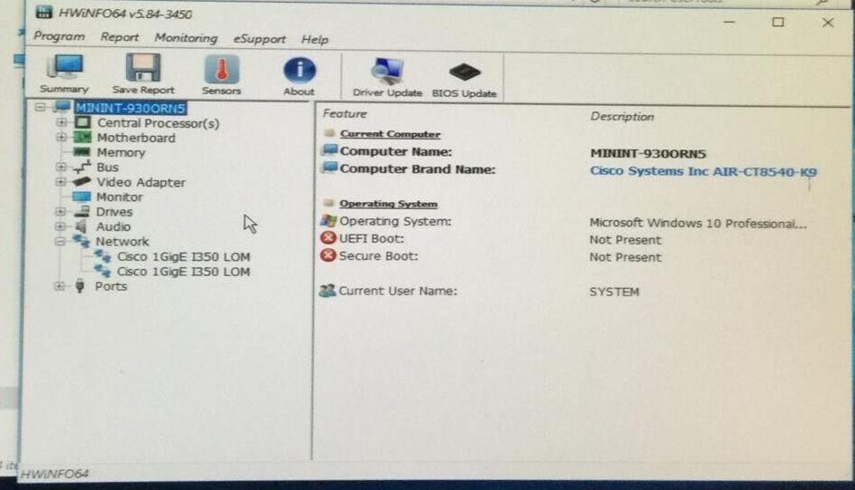 CISCO AIR-CT8540-K9 WIRELESS CONTROLLER UCS C240 M4