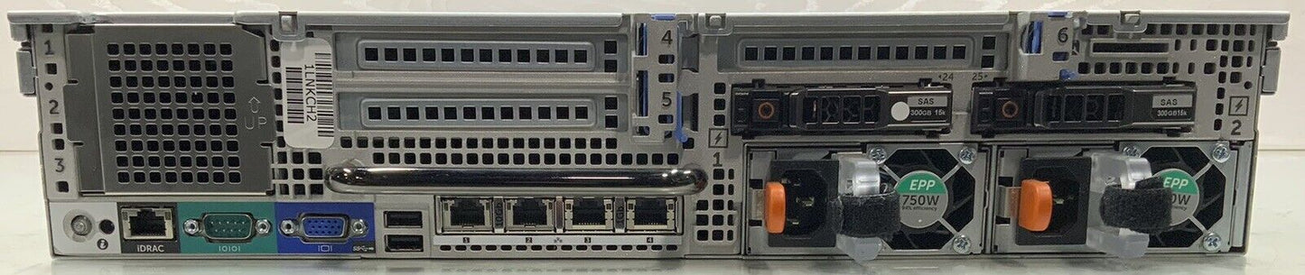 DELL POWEREDGE R730xd Intel Xeon E5-2690 v4 2.6GHz 256GB RAM H730p 8x 1.2TB HDD