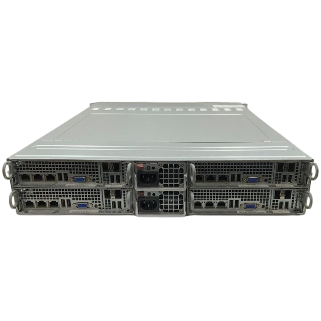 SUPERMICRO CSE-217 - 8x Xeon E5-2620v2 - 512GB MEM - 24x 600GB HDD - 2x PSU