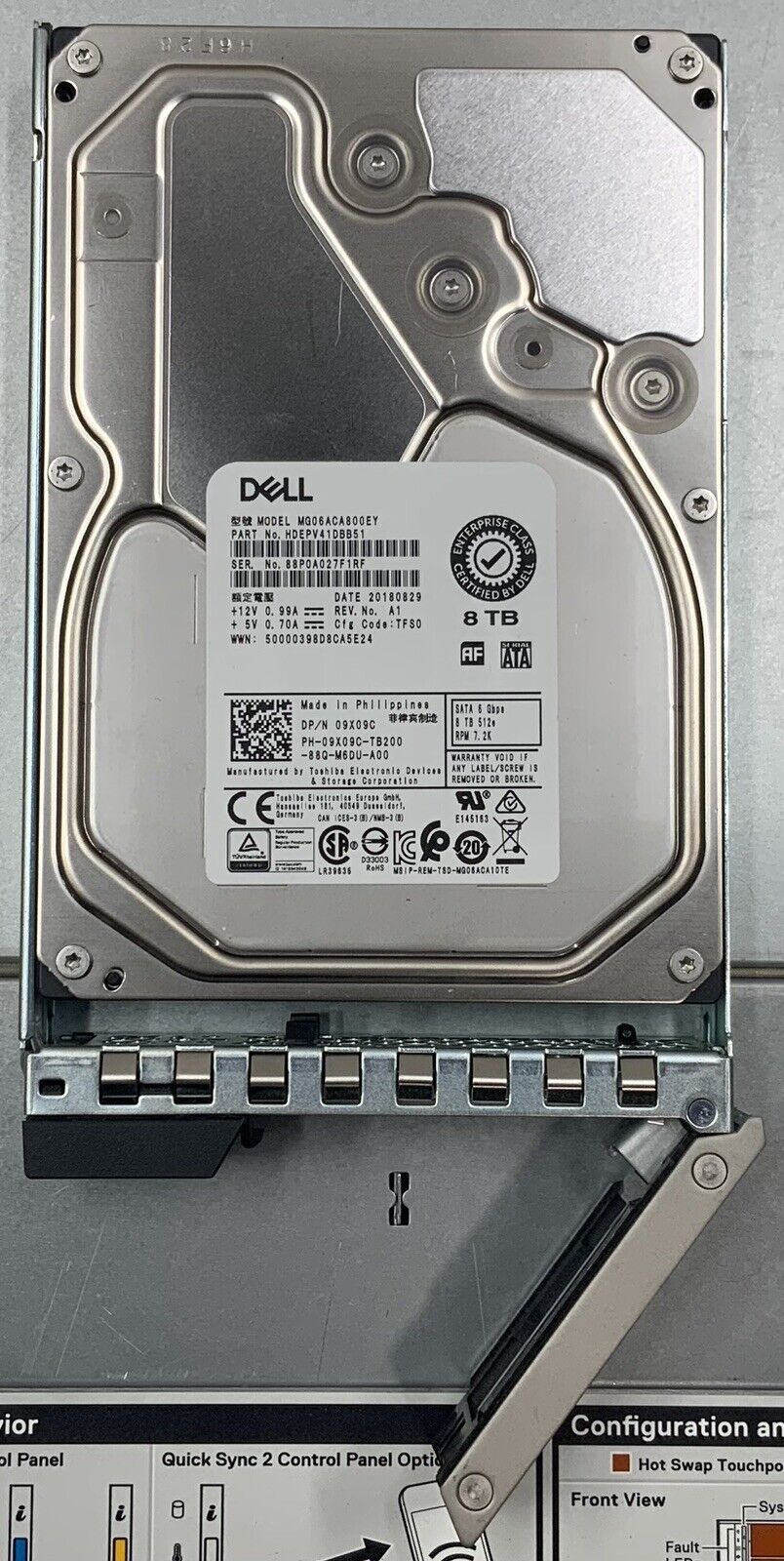 Dell R540 1x Intel Xeon Silver 4110 2.10 GHz 32GB DDR4 RAM 6x 8TB PERC H730P