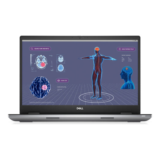 Dell - Precision 7000 17" Laptop - Intel Core i9 with 64GB Memory - 1 TB SSD - Aluminum Titan Gray Desktop 3GCR6 product image