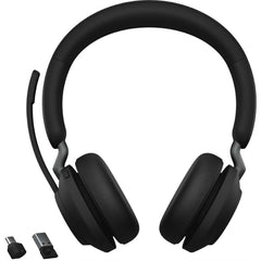 Jabra Evolve2 65 Headset - Stereo - Wireless - Bluetooth - 98. 4 ft - 20 Hz - 20 kHz - Over-the-head - Binaural - Circumaural - Noise Cancelling MEMS Technology Microphone - - 26599-989-999