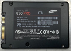 Samsung MZ-7KE1TO 850 PRO Series 1 TB 2.5'' SATA SSD
