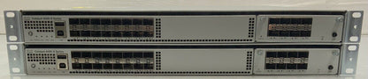 Lot of 2 Cisco WS-C4500X-16SFP+ 16-Port 10GE 4500 C4KX-NM-8SFP+