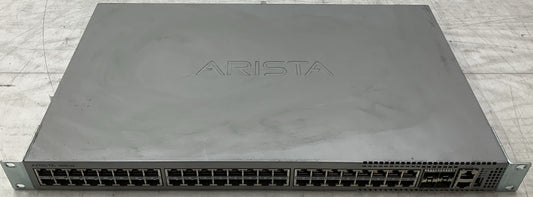 Arista 7010T-48 | DCS-7010T-48 | 4-SFP Slots | Dual PSU | | 48-Port Ethernet0