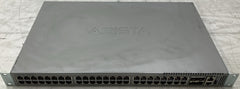 Arista 7010T-48 | DCS-7010T-48 | 4-SFP Slots | Dual PSU | | 48-Port Ethernet