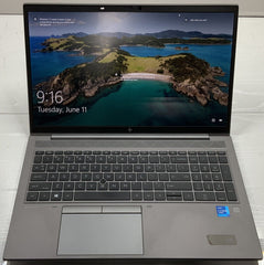 HP ZBOOK FIREFLY 15 G8 Core i7-1185G 32GB RAM 1TB SSD Nvidia T500 Windows 10 Pro