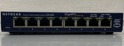 Netgear GS108v3 8-Port Gigabit Ethernet Unmanaged Switch