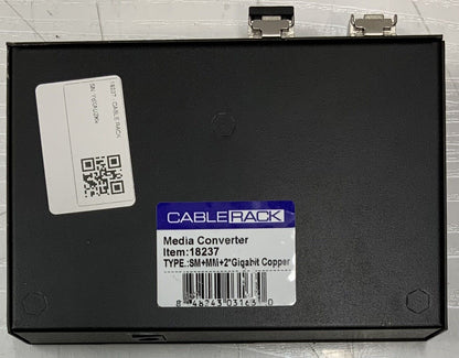 CableRack Multimode to Singlemode Media Converter Gigabit Ethernet (JBX18237)
