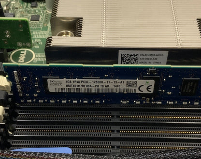 Dell PowerEdge R320 Server Intel Xeon E5-2407 2.2GHz 4GB RAM 2x 500GB HDD H310