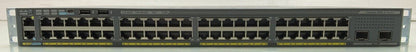 Cisco Catalyst WS-C2960X-48LPD-L 48-Port Switch w/2xSFP+